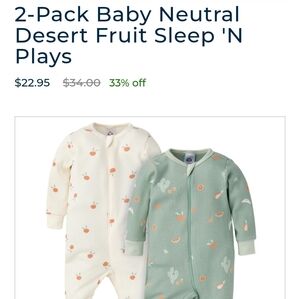 3-Pack Gerber Neutral Pajamas